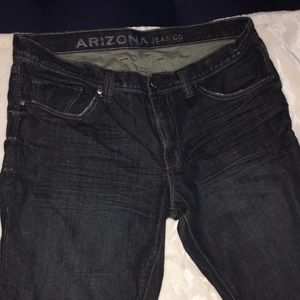 Slim Straight Navy blue jeans by Arizona Jean Co.
